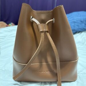 Laura Ashley Brown Bucket Bag